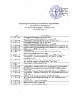 График профилактических мероприятий на декабрь 2025 г.