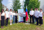 В образовательном комплексе «Интеграл» состоялась закладка «Аллеи героев»